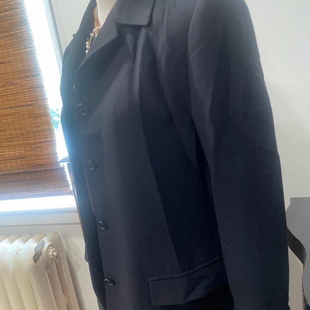 GAP BLACK BLAZER - Picture 6 of 11